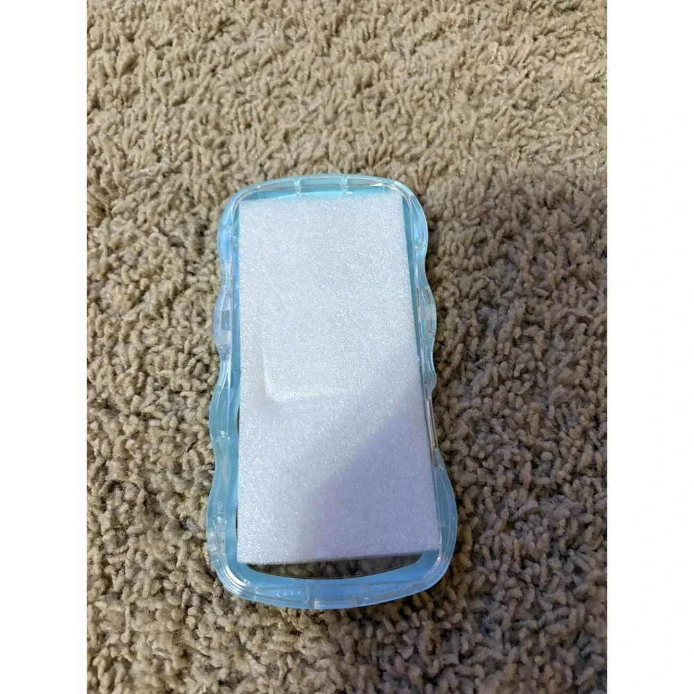 Anuck for iPhone 15‎ Pro Case Wavy Edge Clear Back Design, Anti-Slip Grip